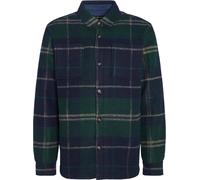 Barbour - Camisas - Chapter Tailored Check Overshirt Green Loch Tartan - Talla L - Verde Verde L