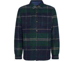 Barbour - Camisas - Chapter Tailored Check Overshirt Green Loch Tartan - Talla S - Verde Verde S