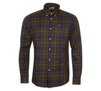 Barbour - Camisas - Wetheram Tailored Tartan Shirt Classic Tartan - Talla S - Verde Verde S