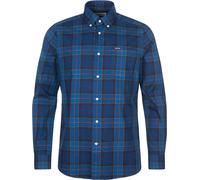 Barbour - Camisas - Wetheram Tailored Tartan Shirt Midnight Tartan - Talla M - Azul marino Azul marino M
