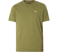 Barbour- Camiseta Deportiva Esencial- Tops- Hombre- Verde- L- Camiseta Deportiva Esencial