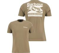 Barbour - Camisetas - Camber Graphic T-Shirt Grey Olive - Talla M - Caqui Caqui M