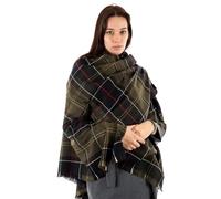 Barbour Capa de mujer Staffin Tartan Serape LSC0184TN11 Classic Tartan, multicolor