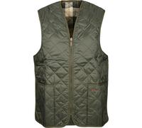 Barbour Chaleco acolchado con cremallera en forro, color azul marino MLI0001NY91 (A856)
