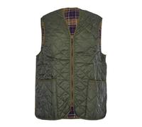 Barbour - Chaleco acolchado con forro de tartán - Jackets - Hombre - Verde - S -