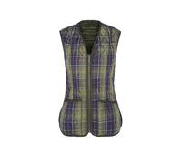 BARBOUR Chaleco reversible TARTAN BETTY verde | 34