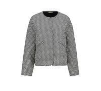 BARBOUR Chaqueta Acolchada Ligera CASHEL GINGHAM COLLARLESS azul oscuro | 46