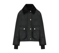 Barbour- Chaqueta Corta Encerada Negra- Jackets- Mujer- Negro- L- Chaqueta Corta Encerada Negra