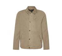 Barbour- Chaqueta de Algodón Beige con Cremallera y Botones- Jackets- Hombre- Beige- M- Chaqueta de Algodón Beige con Cremallera y Botones