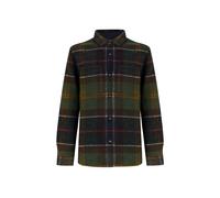 Barbour Chaqueta de entretiempo 'Woodlane' azul oscuro / marrón / oliva / verde oscuro M EUR