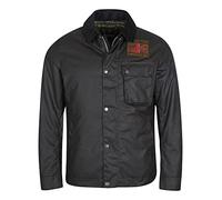Barbour Chaqueta de hombre B.Intl Workers Steve McQueen MWX1853BK51 Black, Ver fotos., S
