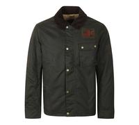 Barbour - Chaqueta de trabajo de algodón encerado salvia - Jackets - Hombre - Verde - M -