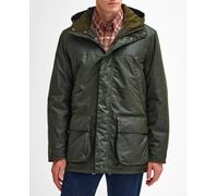 Barbour Chaqueta encerada con capucha. Verde XXL