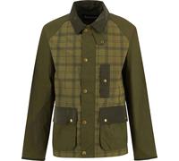 Barbour - Chaquetas - Festival Modified Bedale Jacket Dusky Green Tartan - Talla L - Caqui Caqui L