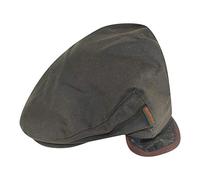 Barbour - Cheviot Wax Flat Cap MHA0294 OL11 OLIV