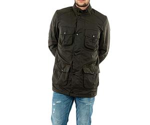 Barbour Corbridge - Chaqueta encerada para hombre (EE. UU., Alpha, Mediana, Regular, Oliva, Chaqueta de cera Corbridge), Verde -Oliva, Medium