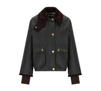 Barbour - Cropped Beadnell Waxed Jacket - Jackets - Mujer - Verde - XS -