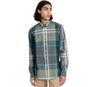 Barbour de los Hombres Camisa de Vestir Harris, Verde, XL