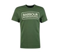Barbour - Essential Large Logo T-Shirt Seaweed - Tops - Hombre - Verde - L -
