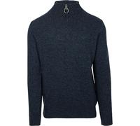 Barbour Essential Wool Half Zip Sweater Navy Mix-XL