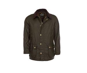 BARBOUR Fieldjacke ASHBY WAX oliva | XXL