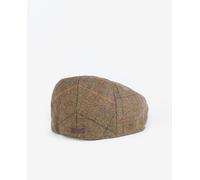 Barbour Gorra de hombre de diseño de espiga y visera de tachuelas. Verde claro L