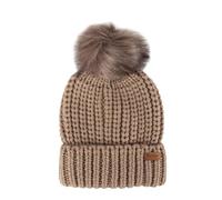 Barbour Gorro Saltburn, visón, talla única, Mink, Talla única