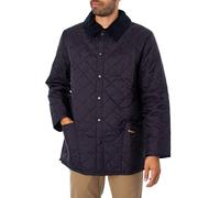Barbour Heritage Liddesdale - Chaqueta acolchada para hombre, color verde, Azul marino, XL
