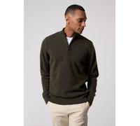 Barbour holden half zip knitted jumper XL Verde