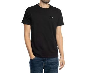 Barbour Hombre Camiseta Deportiva Esencial, Black, 3XL