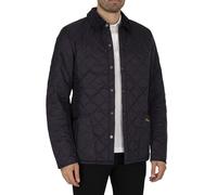 Barbour Hombre Chaqueta Acolchada Heritage Liddesdale, Navy, XL