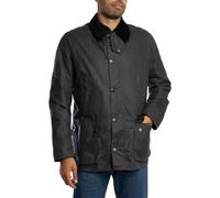 Barbour Hombre Chaqueta Encerada Ashby, Grey, XL