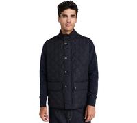 Barbour Hombre Nuevo Chaleco Lowerdale, Navy, XL
