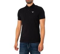 Barbour Hombre Polo De Piqué De Tartán, Black/Modern, L