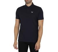 Barbour Hombre Polo De Piqué De Tartán, New Navy, M