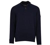 Barbour International Cotton Half Zip Navy (as4, Alpha, l, Regular, Regular, L)