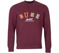 Barbour International Duke Origin Sweatshirt Merlot (as4, Alpha, x_l, Regular, Regular, XL)