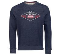 Barbour International Famous Duke Sweatshirt (FR/ES, Letras, XL, Regular, Regular, Azul)