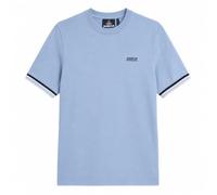 Barbour International Newport Tipped T-Shirt Powder Blue