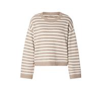 Barbour Jersey 'Rosie' beige oscuro / blanco M beige oscuro / blanco