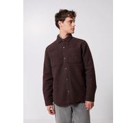 Barbour Marlow Tailored Wool Blend Overshirt XXL Marrón