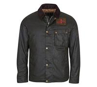 Barbour MWX1853-SG91 International Steve McQueen Workers Wax Jacket Sage Green, Sage, M