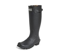 BARBOUR para hombre bota clásica negra botas Wellington, color negro, talla 40 2/3