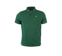 BARBOUR Polo de corte regular verde oscuro | S