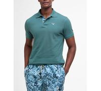 Barbour Polo de hombre de manga corta y de piqué. Verde S