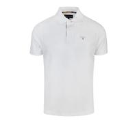 Barbour Men's Tartan Pique Polo Shirt - White - L - White