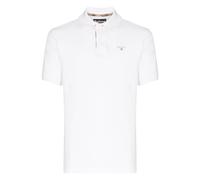Barbour TARTAN PIQUE POLO SHIRT M Blanco