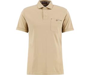 Barbour - Polos - Premium Corpatch Tailored Polo Shirt Washed Stone - Talla L - Marrón Marrón L