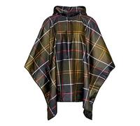 Barbour Poncho a prueba de lluvia de tartán UAC0214TN11, Clásica, Talla única