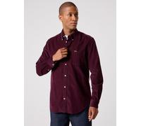 Barbour Ramsey Tailored Cord Shirt L Burdeos
